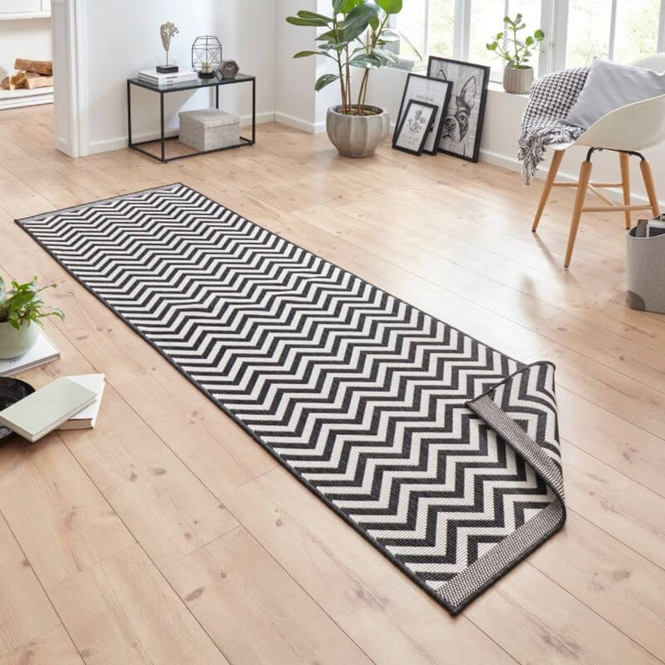 image 1 of The Rugs Palma Indoor Outdoor Reversible Rug Durable Soft for Living Room