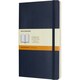 image 1 of Moleskine Classic L Soft Cover Ruled Notebook - Sapphire - One Size
