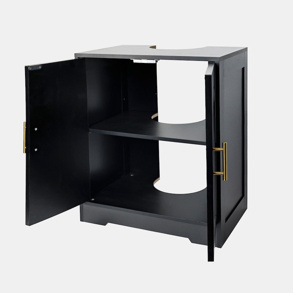 image 1 of OHS Arch Undersink Bathroom Cabinet MDF Under Basin Storage