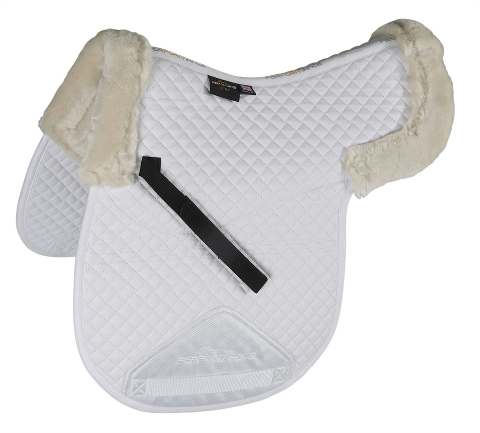 image 1 of Shires Performance Supafleece Numnah | Black | Size: 14
Colour: Black