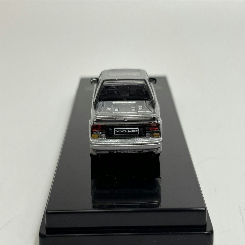 image 1 of 1985 Toyota MR2 MK1 Super Silver Metallic LHD 1:64 Scale Paragon 55363