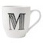 M - White