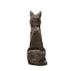 image 2 of Sitting Cat Plant Pot Feet - Set of 3 - L7.5 x W5.5 x H11.5 cm Brown