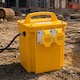 image 2 of 3.3KVA Site Transformer 110V Twin Outlet 16 AMP KVA 3.3 | Yellow