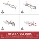 image 5 of HOMCOM 6ft Snow Flocked Artificial Christmas Tree w/ Realistic Branch Tips