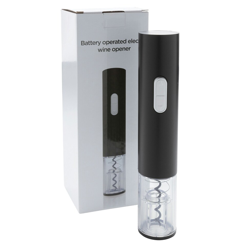 image 1 of XD Collection Battery Operated Electric Bottle Opener - Black - One Size