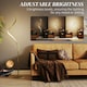 image 9 of HOMCOM LED Floor Lamp, Standing Lamp with3 Adjustable Brightness Gold Tone | Gold