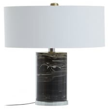 Interiors by Premier Table Lamp Chrome Base Silver