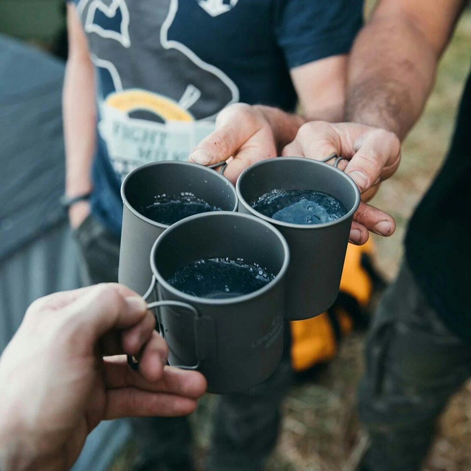 image 1 of Lifeventure Titanium Camping Titanium Mug