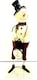 image 4 of Merry & Bright Christmas Snowman 'Let It Snow' Statue Ornament