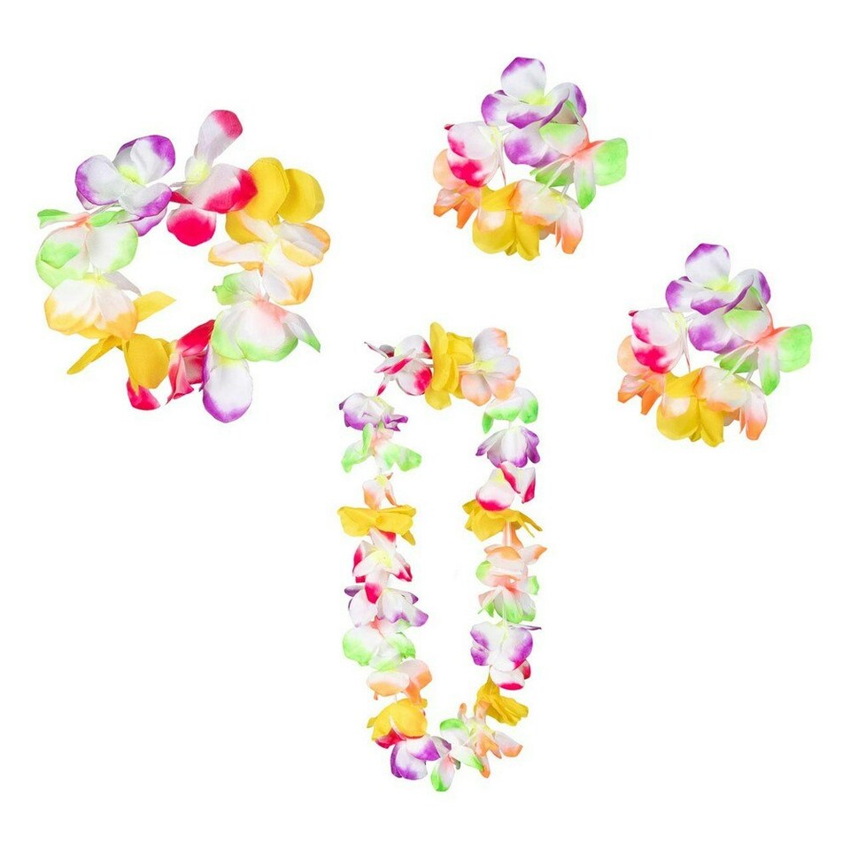 image 1 of Boland Hawaiian Costume Prop Set - Multicoloured - One Size