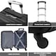 image 4 of Flight Knight 25" 4 Wheel ABS Hard Case Medium Suitcase 100+ Airlines Approved - easyJet, British Airways, Ryanair, Jet2, Emirates & Many More - Check-in | Black | Medium