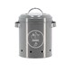 image 1 of Anthracite Onion Storage Tin Box Grey