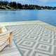 image 6 of The Rugs Outdoor Indoor Diamond Garden Patio Rug Weather Resistant Jet Washable | 100