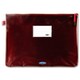 image 2 of A4+ Extra Durable Rhubarb Red Mesh Wallet by Premto