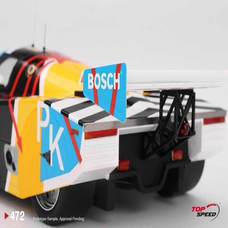 image 1 of Porsche 962 CK6 No.11 Porsche Kremer Racing 1990 Le Mans 24 Hrs 1:18 Scale TSM TS0472