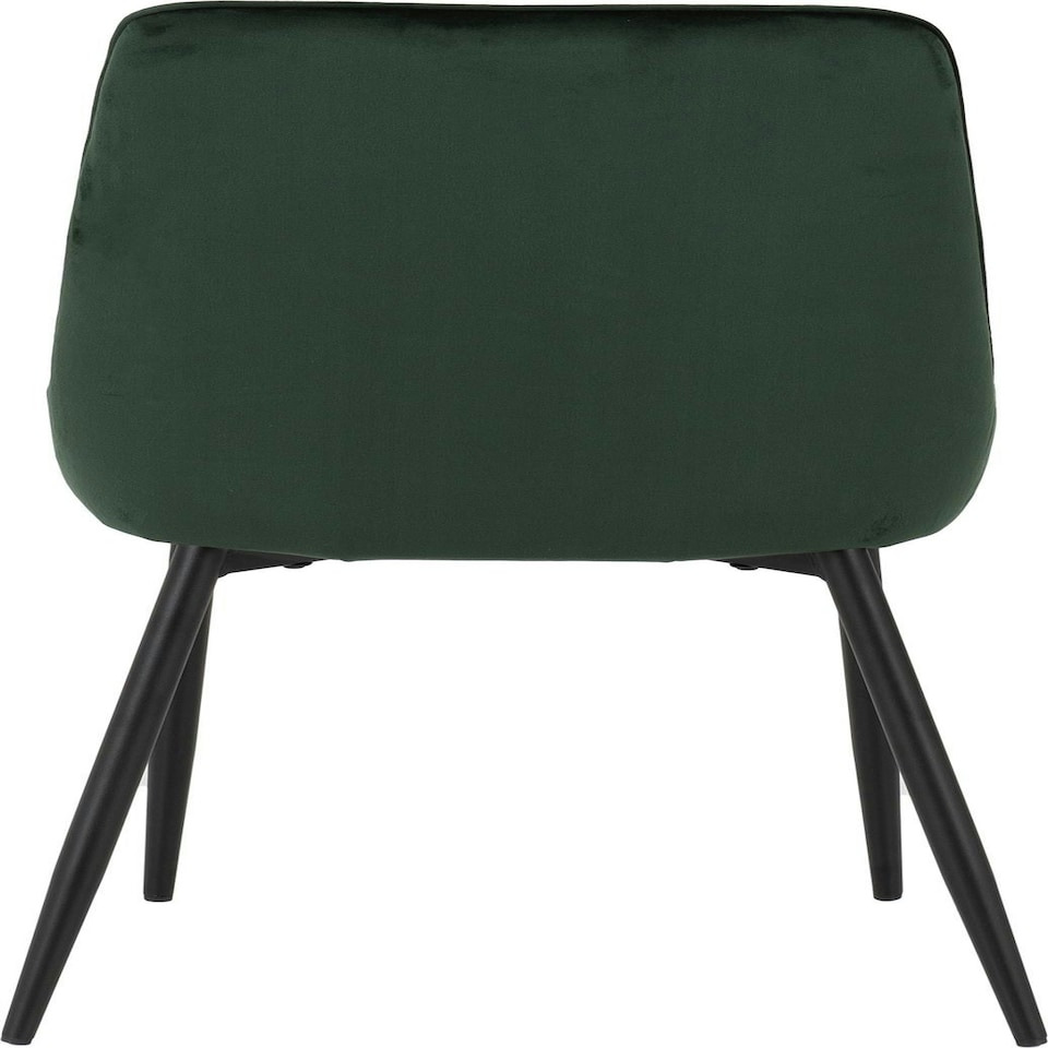 image 1 of Quebec Wave Edge Dining Set with 4 Velvet Avery Chairs Green | Emerald Green