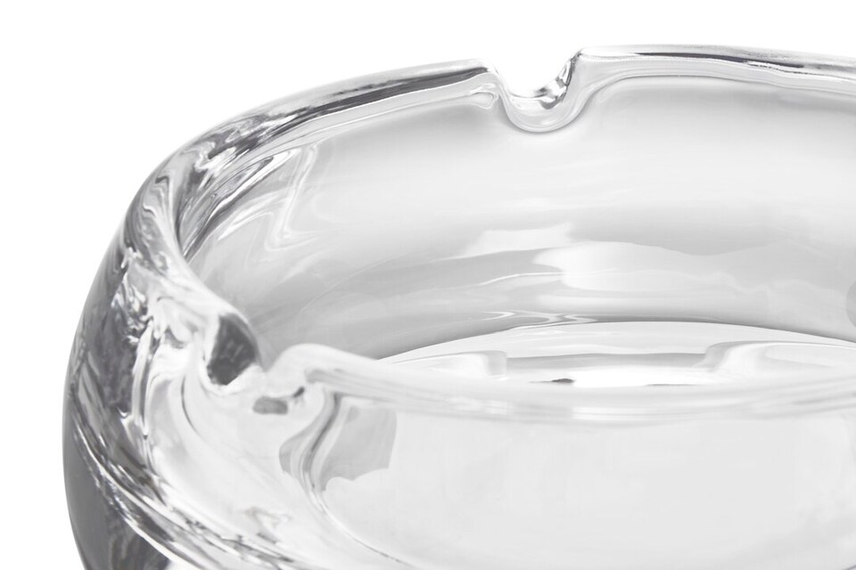 image 1 of Beaufort Large Crystal Glass Ashtray