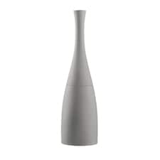 Cosmic Toilet Brush Holder with Durable Resin for Bathroom Grey