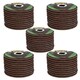 image 1 of 50 x Flap Discs 120 Grit For Angle Grinder 4.5" (115mm) Flap Sanding Grinding