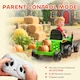 image 6 of AIYAPLAY Ride on Tractor with Trailer, 12V Electric Vehicle with Remote Control, Ride on Car for Kids with Music, Shifter, Start-Up Sound for Ages 3-8 Years | Green