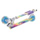 image 4 of Tie Dye Scooter With Flashing Wheels