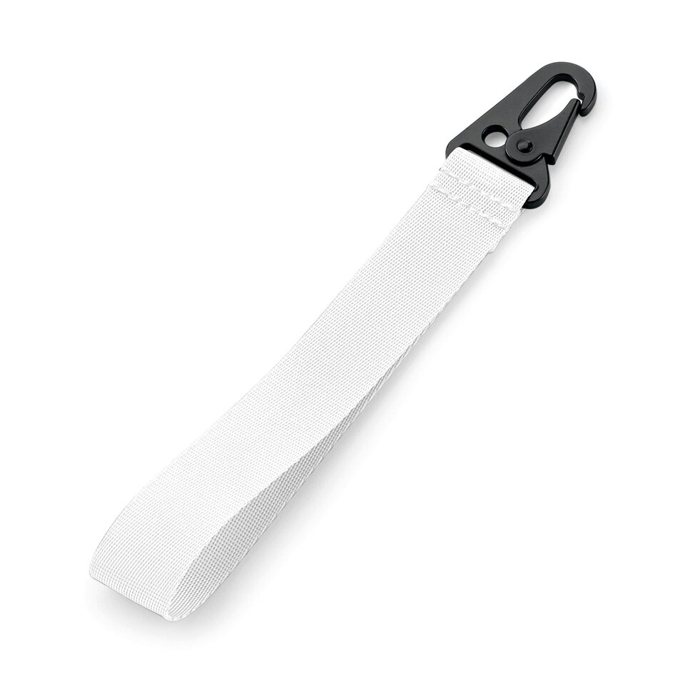 Bagbase Key Clip - White - One Size