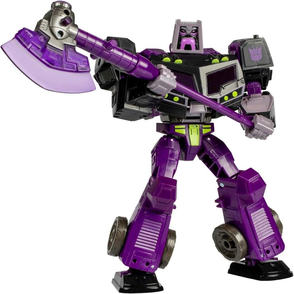image 1 of Transformers Generations Legacy Evolution Voyager Class Animated Universe Decepticon Motormaster Action Figure