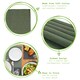 image 2 of Nicola Spring Cotton Fabric Placemats - Green - Pack of 6