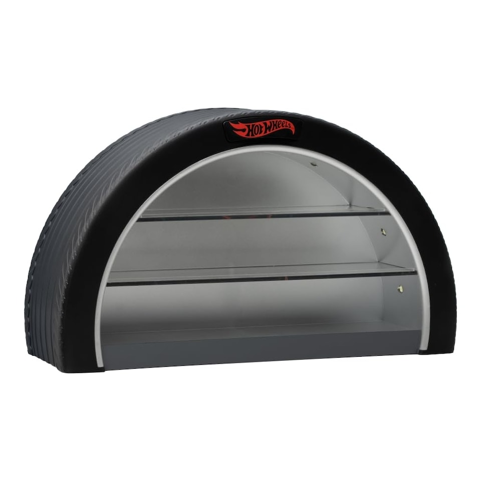 image 1 of Hot Wheels Display Case Light, Officially Licensed Mattel LightUp Case Holds 8 Cars, Paladone