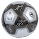image 2 of Newcastle United FC Signature Metallic Football - Silver/Black/Green - 5