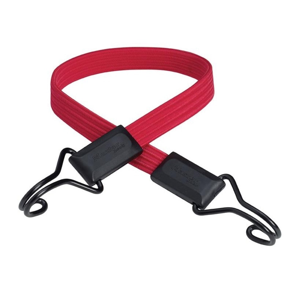 Master Lock Flat Bungee - Red - 60cm Red