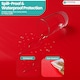 image 5 of Disposable Plastic Table Cover, Table Liner - 54" x 72"