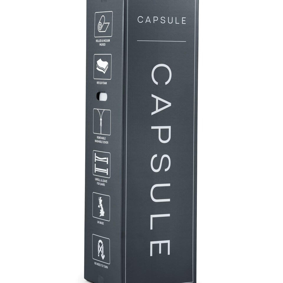 image 1 of Oakham Capsule 2000 Pocket Sprung Box Top Mattress 150cm King