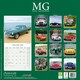 image 2 of MG 2026 Calendar | Square Wall Calendar | Car Enthusiast Gift | Plastic Free Packaging | by Avonside Publishing