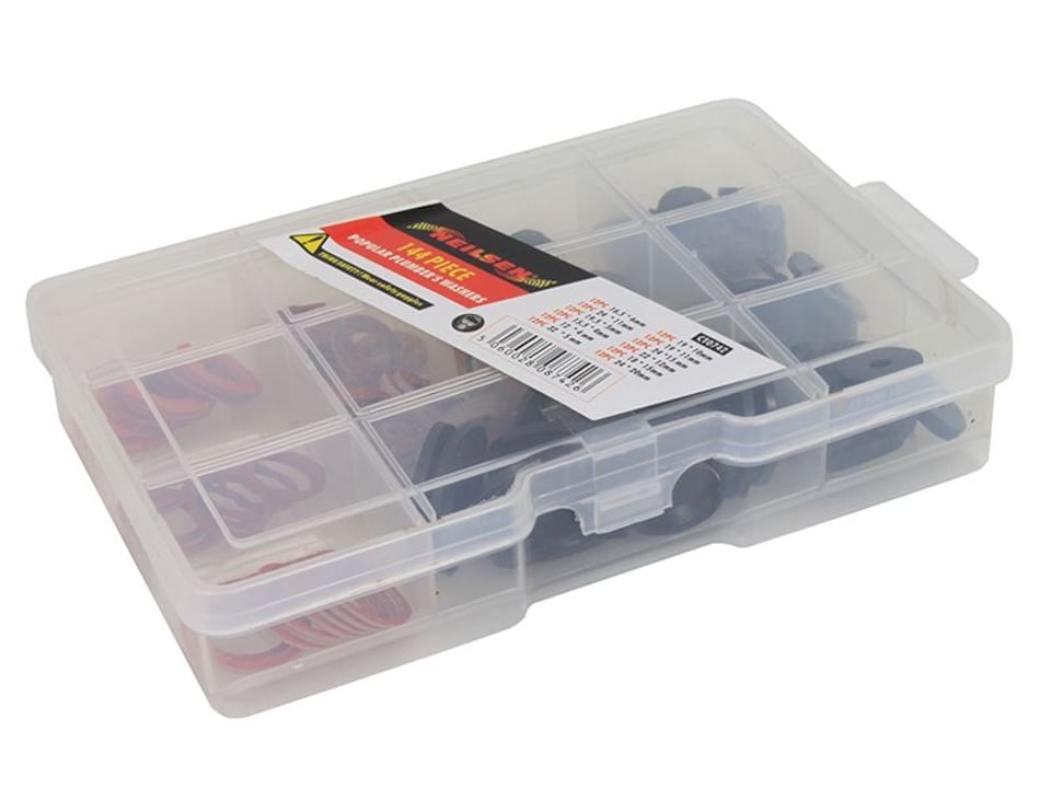 Arctic Hayes - Popular Plumbers Washer Kit 144 Piece