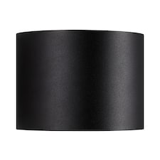 Nordlux Milda Outdoor Wall Light Black Aluminium Sensor Intergrated LED Weatherproof - Mains Powered, IP44 | Black | Black