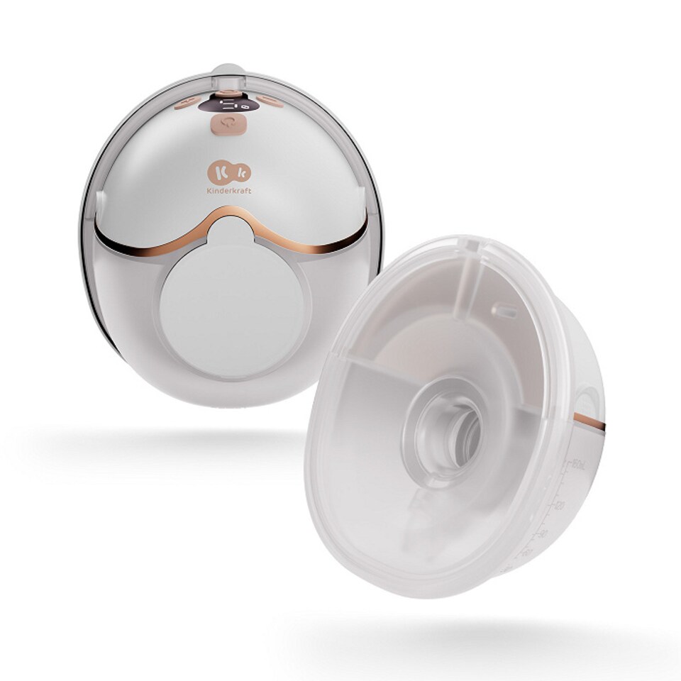 image 1 of Kinderkraft MamaFlow Compact Electric Hands Free Single Breast Pump 4 Modes