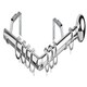 image 1 of 28mm 475cm Ball End Chrome Eyelet Bay Pole Set 475cm Silver | Silver