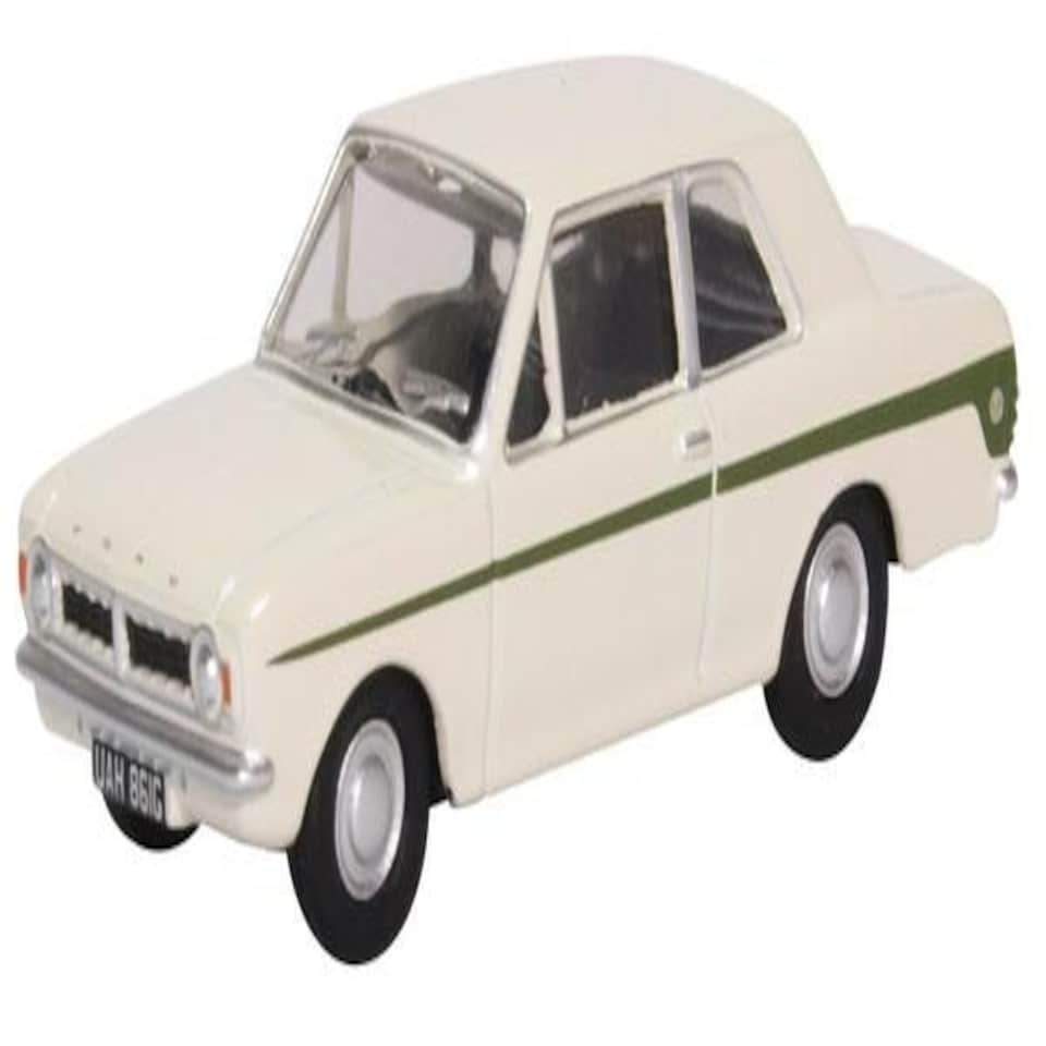 Oxford Diecast Ford Cortina MkII Ermine White/Sherwood Green