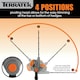 image 5 of Terratek 550W 2.5m Electric Long Reach Hedge Trimmer | Grey | Grey | 1