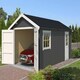 image 3 of Dillon 540-Log Cabin, Wooden Garden Room, Timber Summerhouse, Home Office - L339.9 x W580 x H273.6 cm Brown