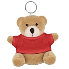 MidOcean Teddy Bear Keyring - Red - One Size