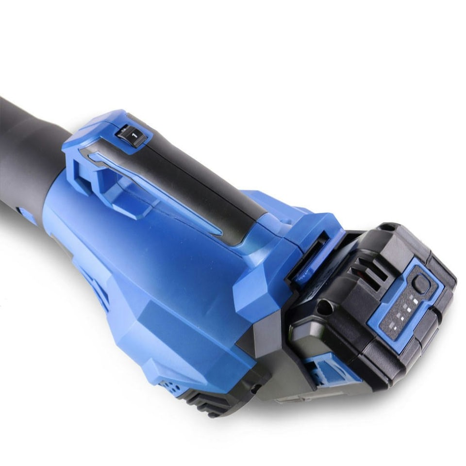 image 1 of Hyundai 40V Lithium-Ion Battery-Powered Cordless Leaf Blower | HYB40LI