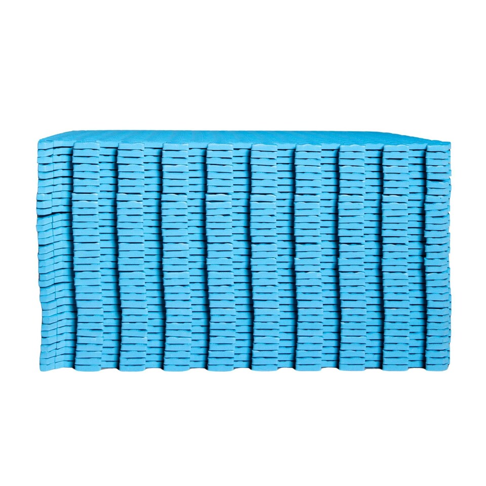 image 1 of Samuel Alexander Blue 8 Piece EVA Foam Floor Protective Tiles / Mats 60x60cm Each