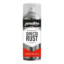Jenolite Directorust All-in-One Multi-Surface Paint - Cardinal Red Gloss - 400ml Spray Can