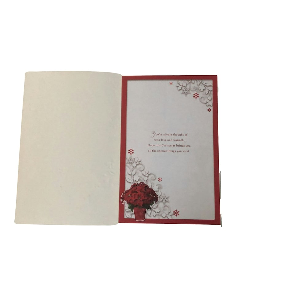 image 1 of For Auntie Pretty Dress Design Christmas Card