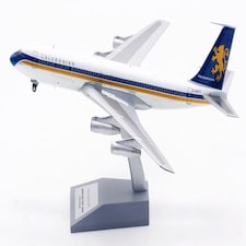 Caledonian Airways Boeing 707-349C G-AWTK With Stand 1:200 Scale Inflight200 IF707CD1023P