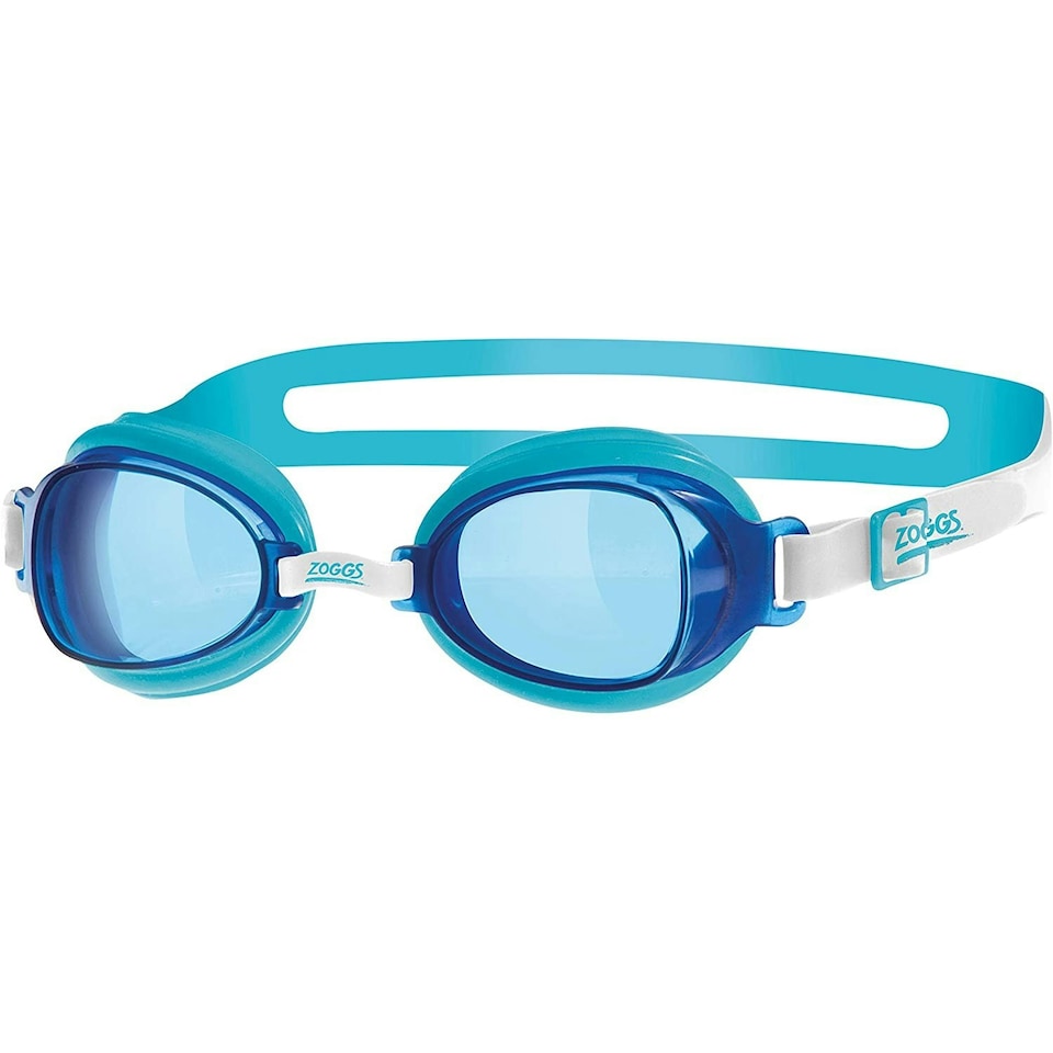 Zoggs Unisex Adult Otter Swimming Goggles - Aqua Blue/White - One Size