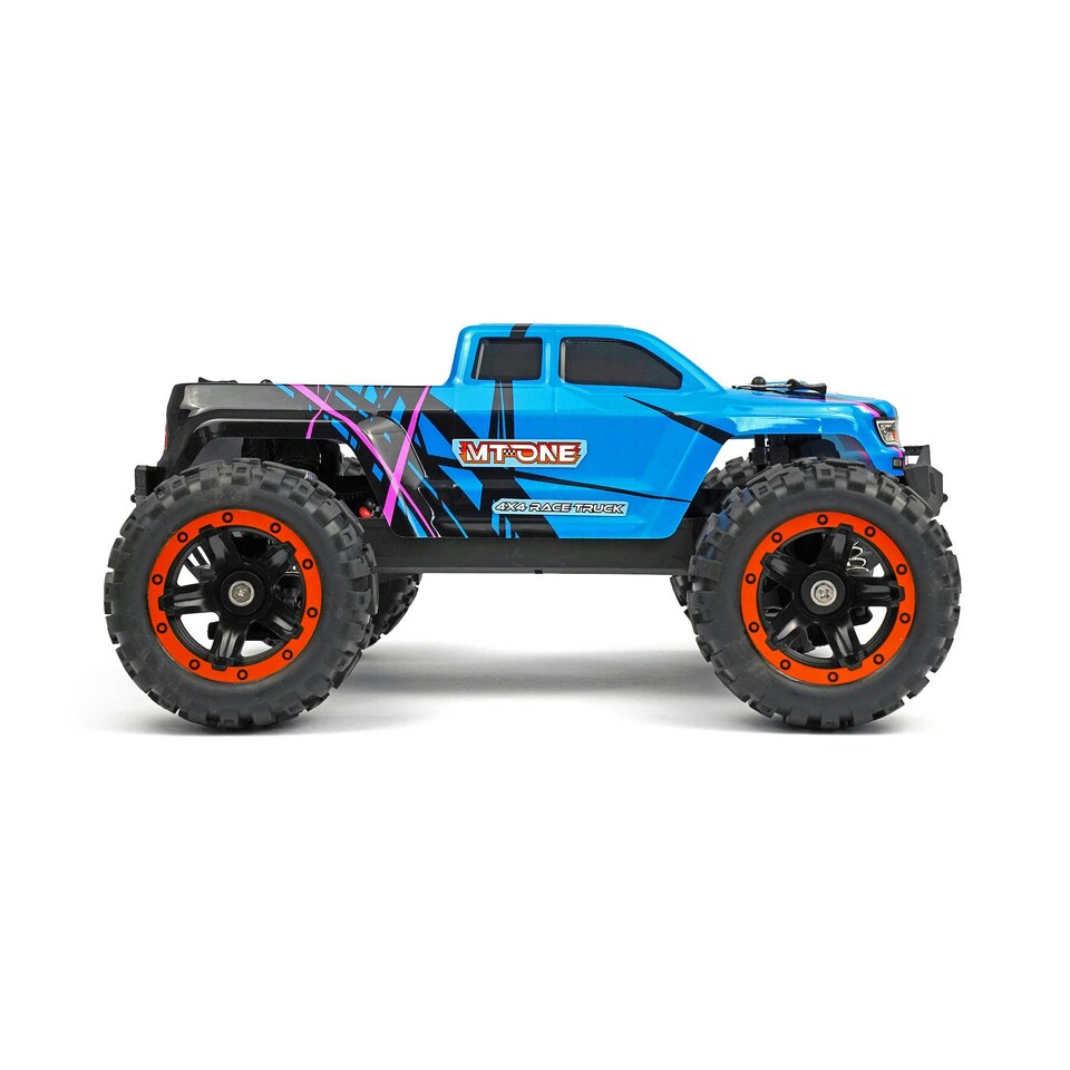 image 1 of RCG Racing MT-One 1/16 Brushless Monster Truck - Blue